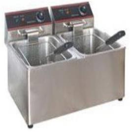 Double Deep Fat Fryer 4