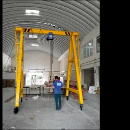 Double Girder Industrial Gantry Crane, Minimum Order Quantity: 1 Piece