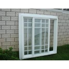 Double Glazed Glass Upvc Soundproof Window, Glass Type: Double Glazed Glass