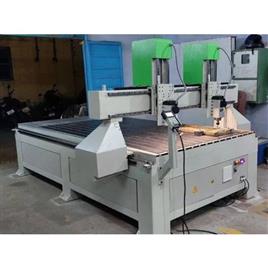 Double Head Cnc Engraving Machine In Coimbatore Premac, Z Axis Traveling: 290mm