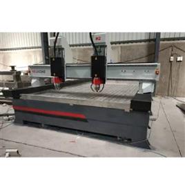 Double Head Cnc Stone Engraving Machine 4, Job Material: Sandstone, Marble, Granite, Ceramic, Stone