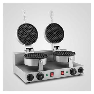 Double Plate Waffle Baker, Power (KW): 2