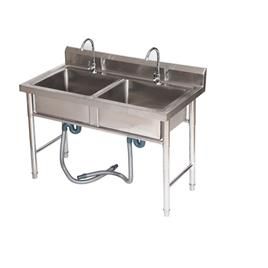 Double Two Sink Unit Size 48x24x34