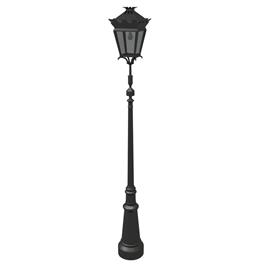 Dual Arm Warm White Cast Iron Single Lamp Decorative Pole For Outdoor In Kolkata Bp Electrotech, Pole Type: Dual-Arm