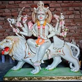 Durga Ji Mata, Material: Marble