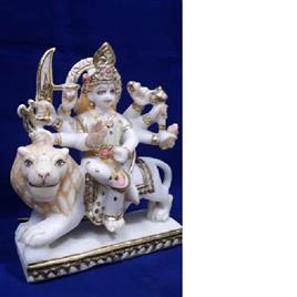 Durga Maa Marble Statue 3