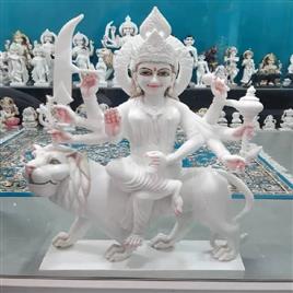 Durga Mata Statue In Alwar Garima Marble Murti Art