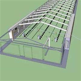 Ec Poultry House Fully Automatic Poultry Shed Ec Poultry Equipments, Length: 400