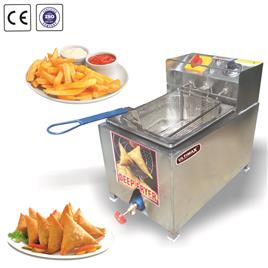 Electric Deep Fryer Machine, Material: Stainless steel