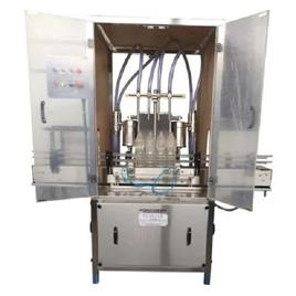 Electric Mild Steel Sanitizer Filling Machine, Usage/Application: Industrial