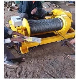 Electric Power Winch Machine In Delhi Hi Tech Elevator Cranes