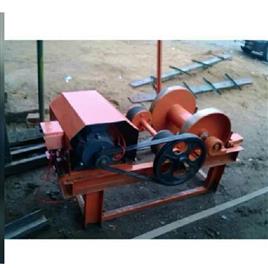 Electric Rope Winch Machine - Durable Steel Frame, High Load Capacity with Ergonomic Design
