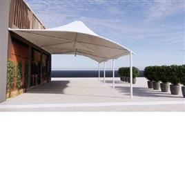 Entrance Canopy Tensile Membrane Structure 2, Material: PVC