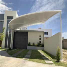 Entrance Canopy Tensile Structure, Color: White