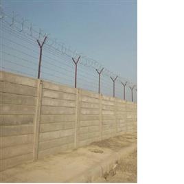 Exterior Precast Fencing Compound Wall Thickness: 2100x300x50mm Plank Column 150x150mm