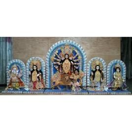 Fiberglass Small 5 Chali Durga Idol