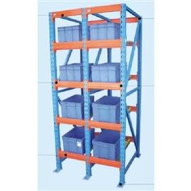Fifo Storage Rack With Rolled Section Model Ii