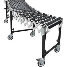 Flexible Expandable Skate Wheel Conveyor, Usage/Application: Material Handling