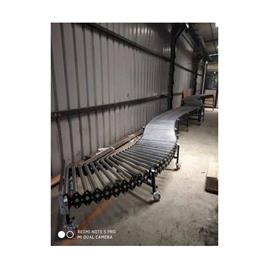 Flexible Gravity Roller Conveyor, Usage/Application: to transfer carton boxes