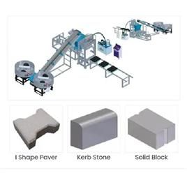 Fly Ash Bricks Interlock Machine