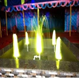 Foam Jet Water Fountain In Delhi Rondevouz Water Technologies