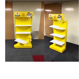 Food Display Stand, Color: Black