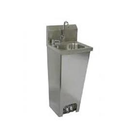 Foot Pedal Operated Hand Wash Sink Basin, Shape: RECTANGULAR