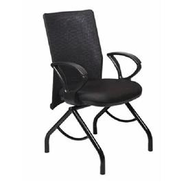 For Office Visitor Chair, Color: Black