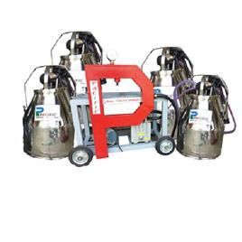 Four Bucket Milking Machine 3