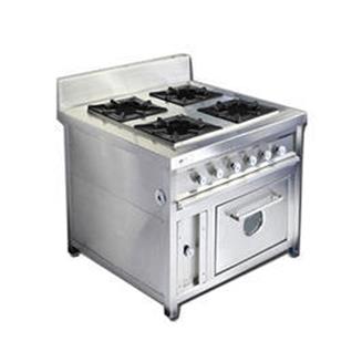 Four Burner Continental Range With Oven