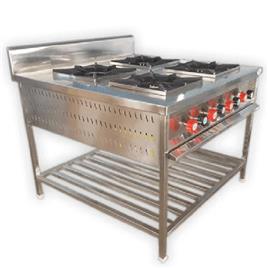 Four Burner Cooking Range With Oven 2