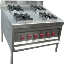 Four Burner Gas Stove Iron Top