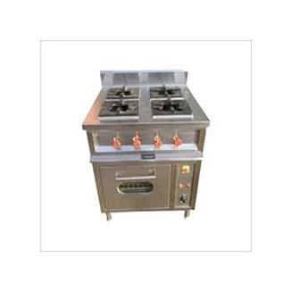 Four Burner With Backing Oven