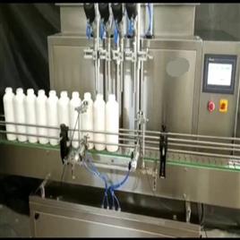 Four Head Servo Liquid Filling Machine In Ahmedabad Shiv Shakti Machtech