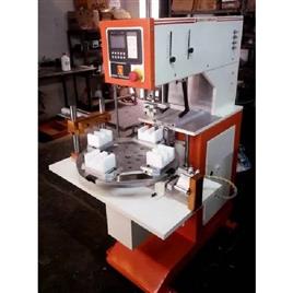 Four Stations 90 Cup Indexing Table Pad Printing Machine, Material: MS