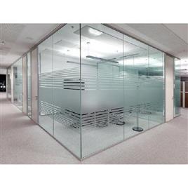 Frameless Glass Office Partitions, Material: Glass