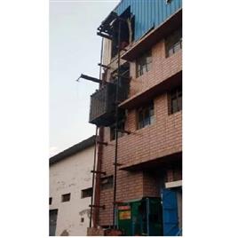 Front Wall Goods Lift In Delhi Hi Tech Elevator Cranes, Maximum Speed: 5-6 Mtr/Min