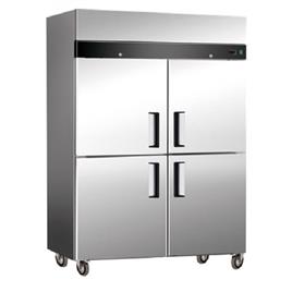 Frost Free Classic Series Four Door Chiller, Stainless Steel Type: SS 430