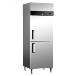 Frost Free Classic Series Two Door Chiller, Body Material: Stainless Steel