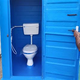 Frp Modular Portable Toilet In Pune Robust Enterprises Color: as per req.