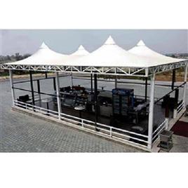 Frp Pyramid Gazebo Tensile Structure