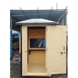 Frp Rectangular Portable Security Cabin, Built Type: Modular