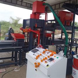 Fully Automatic Fly Ash Bricks And Cement Bricks Making Machine In Ahmedabad Shree Krishna Engineering Works And Fabrication, Usage/Application: Construction