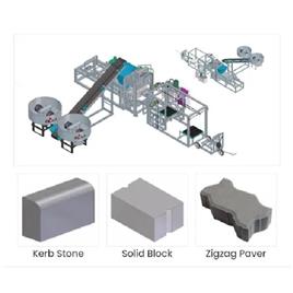 Fully Automatic Fly Ash Bricks Machine Blocks Making Machine, Phase: 3