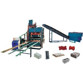 Fully Automatic Fly Ash Bricks Paver Block Machine, System: PLC for Electro Mechanical, Oil Cooling, Auto Feed, Vibration