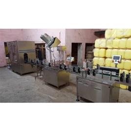 Fully Automatic Vegetable Oil Filling Line, Usage/Application: Oil Filling