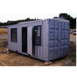 Galvanized Iron Portable Site Office Container, Built Type: Prefab