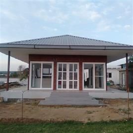 Galvanized Iron Prefab Farm Cottages, Size: Any