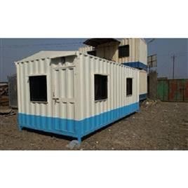 Galvanized Office Cabin 3, Surface Finish: Color Coated