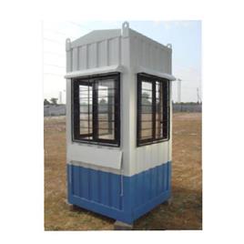 Galvanized Steel Portable Security Cabin, Material: Galvanized Steel